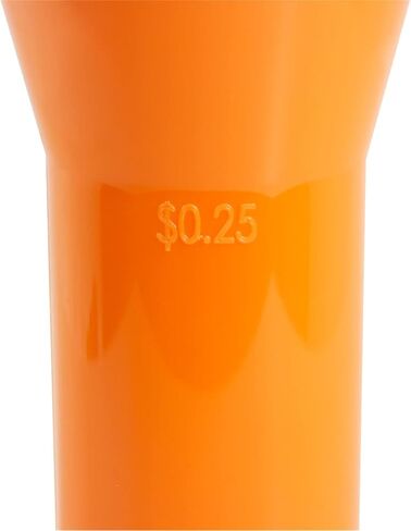 Cassida Coin Wrapping Tube fits Cassida C500/C800, Quarters, Orange (A-C5-25C) in Saudi Arabia