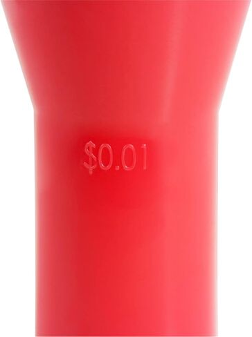 Cassida Coin Wrapping Tube fits Cassida C500/C800, Quarters, Orange (A-C5-25C) in Saudi Arabia