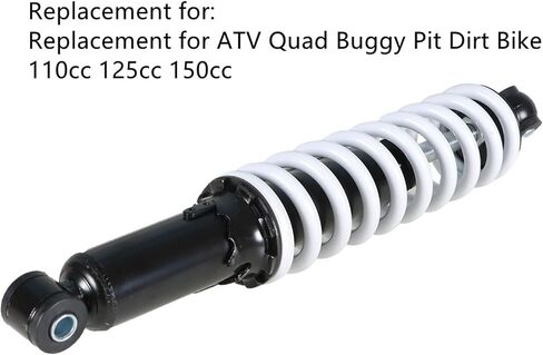 RainMan S Rear Shock Absorber 360mm Replacement for ATV Quad Buggy Pit Dirt Bike 110cc 125cc 150cc Blackwhite in Saudi Arabia