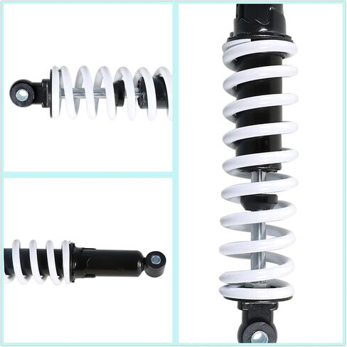 RainMan S Rear Shock Absorber 360mm Replacement for ATV Quad Buggy Pit Dirt Bike 110cc 125cc 150cc Blackwhite in Saudi Arabia