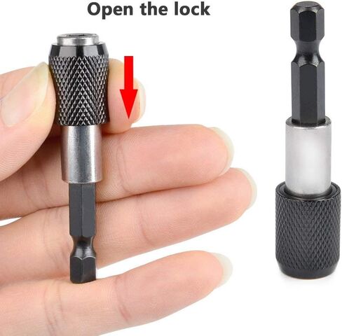 Rongon Impact Socket Adapter Tools, 1/4" 3/8" 1/2" 105 Degree Right Angle Drill Bit Adapter, Impact Grade Power Hand Tools, Socket Adapter Set for Drill in Saudi Arabia