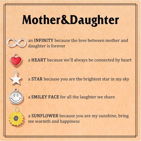 هدايا عيد الأم من JOGDIAM للأم من الابنة والابن وحقيبة صغيرة هدية هدية للأم وهدايا عيد الميلاد in Kuwait