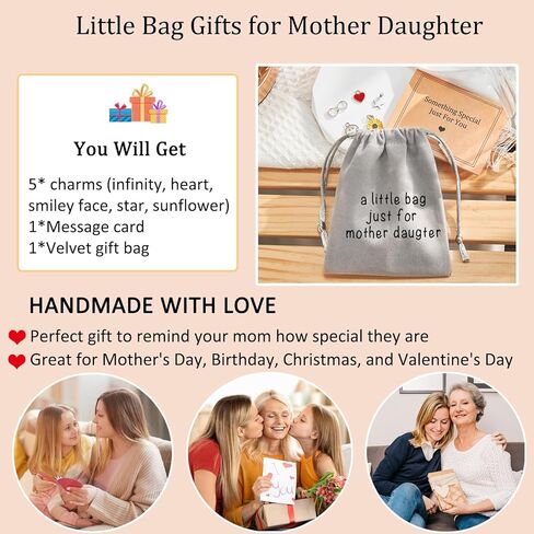 هدايا عيد الأم من JOGDIAM للأم من الابنة والابن وحقيبة صغيرة هدية هدية للأم وهدايا عيد الميلاد in Kuwait