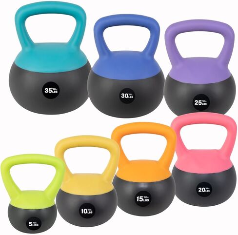 NZG Iron Sand Soft Kettlebell, Shock-Proof Weights in Kuwait