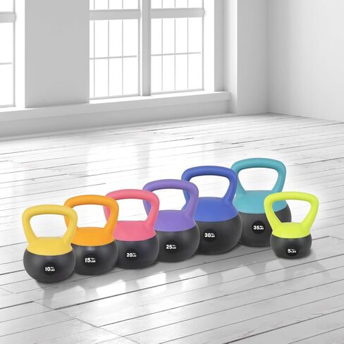 NZG Iron Sand Soft Kettlebell, Shock-Proof Weights in Kuwait
