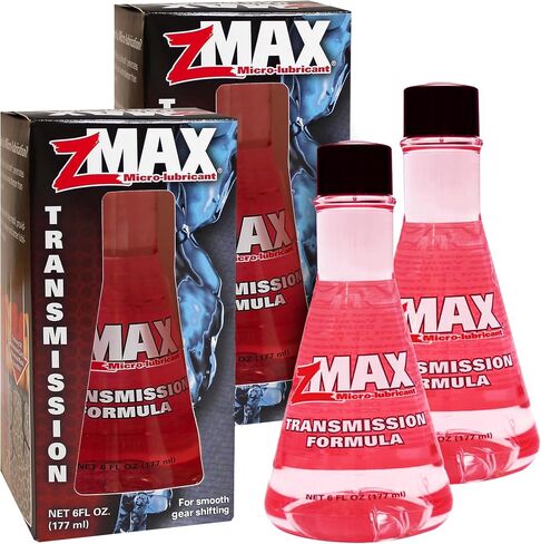 zMAX Transmission Formula | Automatic Transmission and Manual Transmission Fluid Additive to Lubricate Metal and Gears | ATF Transmission Oil to Improve Shifting Performance (Pack 2) in Saudi Arabia