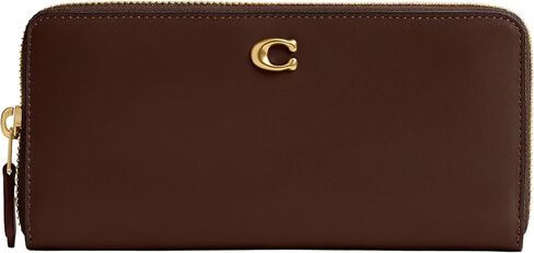 Coach Women's Essential Slim Accordion Zip Wallet Accessory-Travel, B4/Fuchsia in Saudi Arabia