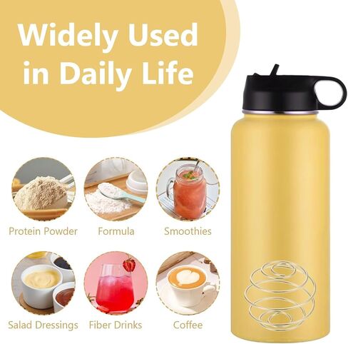 304 Stainless Steel Spring Balls 4pcs, 2Inche Large Shaker Cup Balls Mixing Bottle Cup Blend in Saudi Arabia