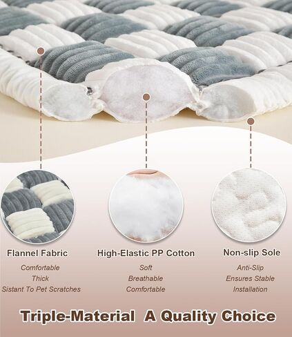 Pet Couch Covers for Sofa, Dog Couch Cover Protector, Couch Cover for Dogs Washable, Non-Slip Bottom, Comfortable, Soft and Easy to Clean(Coffee, 27.6 x 59 in) in Saudi Arabia