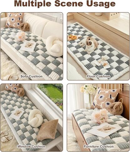 Pet Couch Covers for Sofa, Dog Couch Cover Protector, Couch Cover for Dogs Washable, Non-Slip Bottom, Comfortable, Soft and Easy to Clean(Coffee, 27.6 x 59 in) in Saudi Arabia