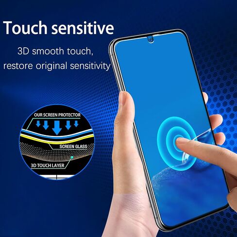 MAYtobe [2-Pack Screen Protector Designed for Samsung Galaxy S25 Ultra 5G Tempered Glass, Fingerprint Unlock, No Bubbles, Anti Scratch, Easy to Install in Kuwait