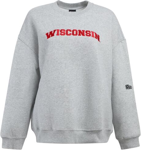 Hype & Vice Nyu Offside Crewneck - GREY, S in Saudi Arabia