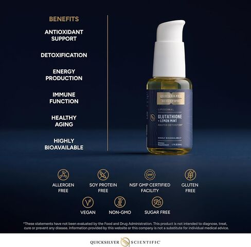Quicksilver Scientific Glutathione+ Cacao Mint in Kuwait