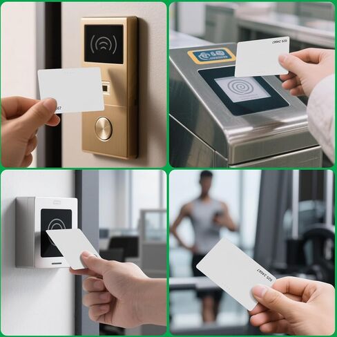 100 حزمة 125 كيلو هرتز قابلة للكتابة إعادة الكتابة فارغة بيضاء T5577 T5567 T5557 قابلة لإعادة الكتابة إعادة الكتابة البلاستيكية بطاقة القرب RFID لكاتب الهوية ناسخة مكررة in Kuwait