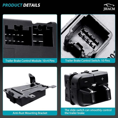 وحدة تحكم مكابح مقطورة متوافقة مع دودج رام 1500 2500 3500 4500 5500 2013-2014 ، استبدل # 82213474 ، 82213474ab وحدة تحكم الفرامل in Kuwait