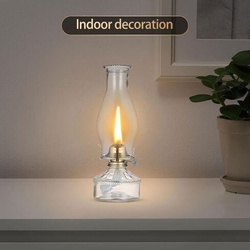 مصباح دافئ لإضاءة المزاج كلاسيكي للداخلية للداخل ، استخدم مصابيح زيت الحجرة الزجاجية الكبرى المصابيح in Kuwait