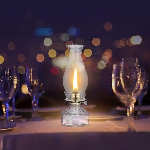 مصباح دافئ لإضاءة المزاج كلاسيكي للداخلية للداخل ، استخدم مصابيح زيت الحجرة الزجاجية الكبرى المصابيح in Kuwait