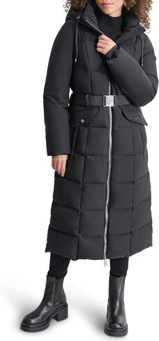 DKNY Women's Belted Maxi Puffer in Saudi Arabia