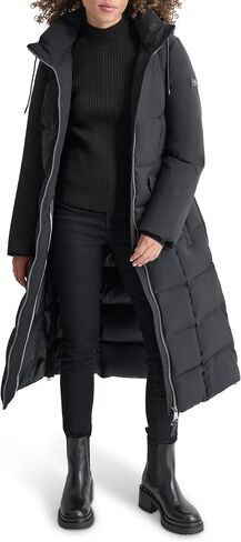 DKNY Women's Belted Maxi Puffer in Saudi Arabia