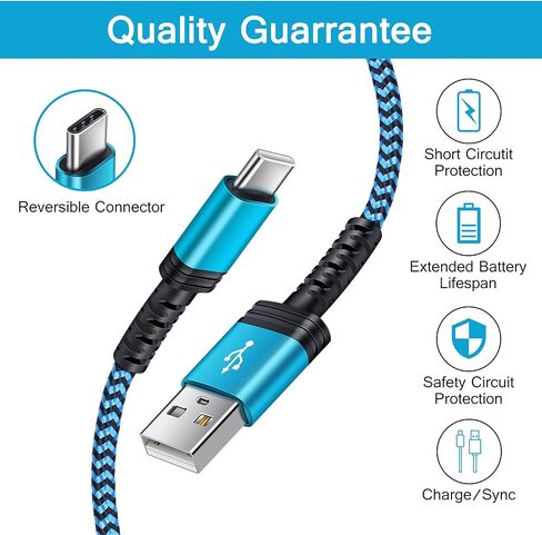 Samsung Retractable USB A إلى USB C كابل Car Galaxy S24 Fe Ultra/Plus/A16/A16 5G/A35 5G/A14 A15 5G/A55/S25/S25 PLUS سلك الهاتف سريع الشحن in Kuwait