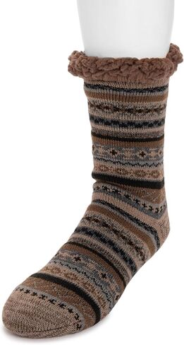 Muk Luks Men's Cabin Sox Slipper in Kuwait