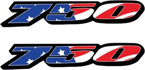 Motorcycle Fairing Sticker Decal, Reflective Vinyl Decal for GSXR 750 with Strong Stickiness GSXR750(Red) in Kuwait
