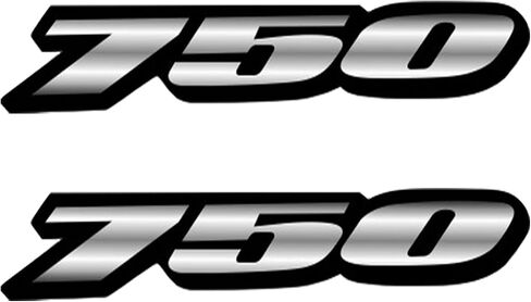 Motorcycle Fairing Sticker Decal, Reflective Vinyl Decal for GSXR 750 with Strong Stickiness GSXR750(Red) in Kuwait