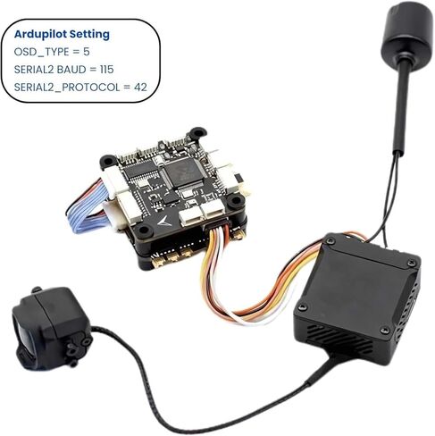 F405 V2 Flight Controller: BMI088 IMU, SPL06 Barometer, INAV/Ardupilot Support, DJI O3 FPV, 6 UART, 10 PWM Outputs, 5V/9V DC-DC Outputs, MicroSD Slot, 2-6S LiPo Compatible in Kuwait