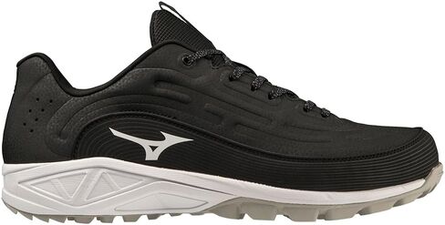 طموح Mizuno للرجال 3 BB منخفض مثل مرابط البيسبول ، الأسود ، 9 in Kuwait