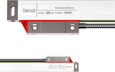 مقياس زجاجي خطي 450 مم إلى 1000 مم مخرطة طحن DRO TTL 5um 5VDC مسطرة صريف مستشعر التشفير (NTS-M 800 مم) in Kuwait