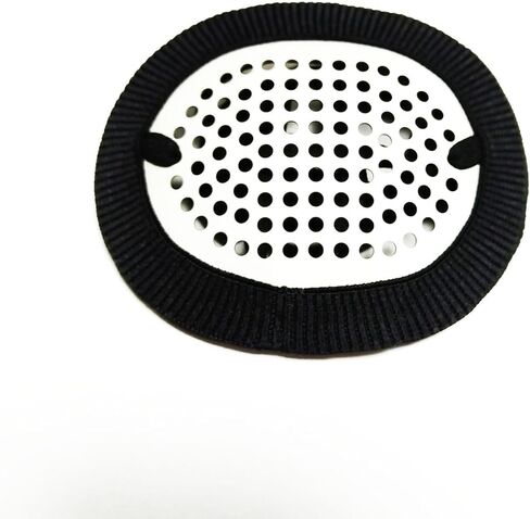 Aluminum Eye Shield for Adults, Medical Eye Patch with Extended Elastic Strap and White Cloth Covering in Kuwait