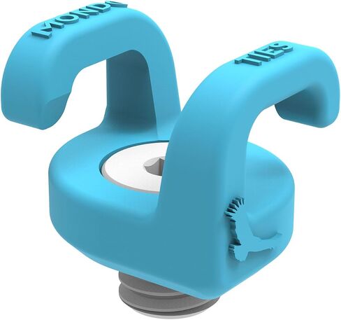 KONDOR BLUE x Armando Ferreira | Mondo Ties XL Cable Management Clips for Cameras | Cable Organization, 3/8"-16 Mounted, Holds 3-6 Cables, & Supports up to 15lbs of Force (4-Pack) | Orange in Kuwait