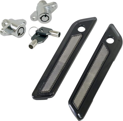 Saddlebag Latches for Harley Saddle Bags Latch Hardware Kit Lid Inner Hinge for Touring Street Glide Electra Glide Road Glide Road King 1993-2013 (Saddlebag Latch Hinge) in Kuwait
