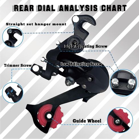 VERKSTAD دراجة خلفية Derailleur Derailleur للدراجة الجبلية دراجة ثلاثية العجلات in Kuwait
