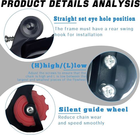 VERKSTAD Bike Rear Derailleur Derailleur for Mountain Bike Tricycle Commuter Bike in Kuwait