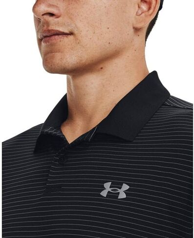 Under Armour Mens UA Matchplay Stripe Polo - Enhanced Breathability 3XL in Saudi Arabia