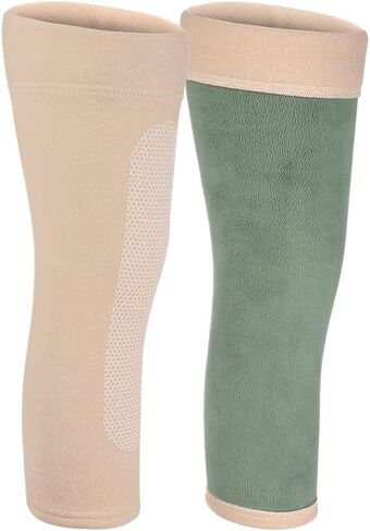 Winter Thick Thermal Knee Braces Leg Warmers Knee Warmer Support Men Women Breathable Knee Pads Leg Sleeves in Saudi Arabia