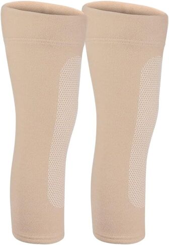 Winter Thick Thermal Knee Braces Leg Warmers Knee Warmer Support Men Women Breathable Knee Pads Leg Sleeves in Saudi Arabia