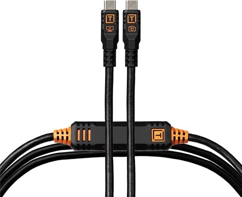 Tether Tools Tetherpro Optima 10g USB نقل البيانات الحصري ، 15 '(4.6 م) مستقيم إلى كابل مستقيم - برتقالي in Kuwait