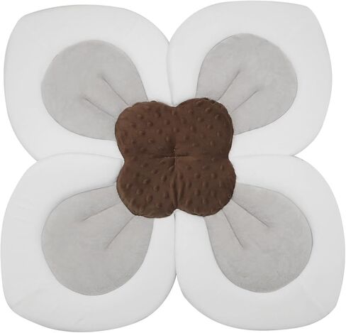 PandaEar Baby Bath Pad for Infant Newborn | Soft Flower Petals for Sink Bathtub Essentials Shower Gift -Pink in Saudi Arabia
