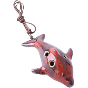 أداة موسيقية خفيفة الوزن من السيراميك ذات 6 فتحات من BESPORTBLE Ocarina Flute لعيد الميلاد بشكل عشوائي in Kuwait