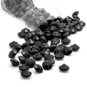 Royal Imports أكريليك الماس والأحجار الكريمة والكريستال والصخور وحشوات المزهرية ومبعثرة طاولات الحفلات وحفلات الزفاف والحرف اليدوية للحفلات - 1 رطل (حوالي 200 جوهرة) - أزرق مائي in Kuwait