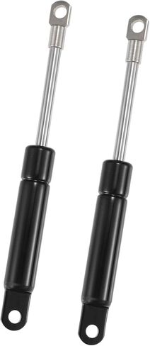 نوابض غازية 4 بوصة 5Ib/22N/2 كجم، دعامات غازية 4 بوصة، صندوق أدوات دعم الرفع الهيدروليكي، قطعتان، أسود in Kuwait