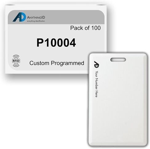 Custom Same Day 37 Bit Clamshell Cards Compatible with P10004 125 kHz Proximity Readers (50 Pack) | Replaces HID 1326 ProxCard II - Choose Your Facility and Range in Saudi Arabia