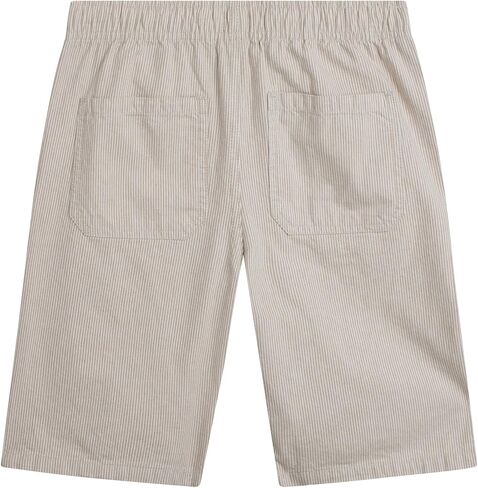 DKNY Boys Shorts - Pull On Woven Stripe Shorts for Boys with Side Pockets and Elastic Waistband (Sizes: 8-20) in Kuwait