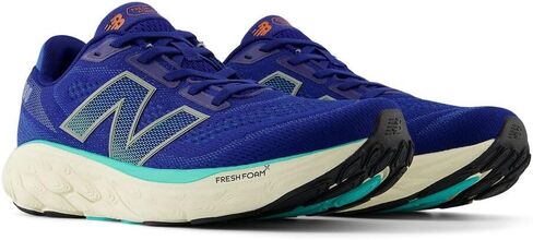 New Balance Men's M880A14 Running Shoe, Inkwell/Cyber Jade/Dark Silver Metallic, 9 Wide in Saudi Arabia