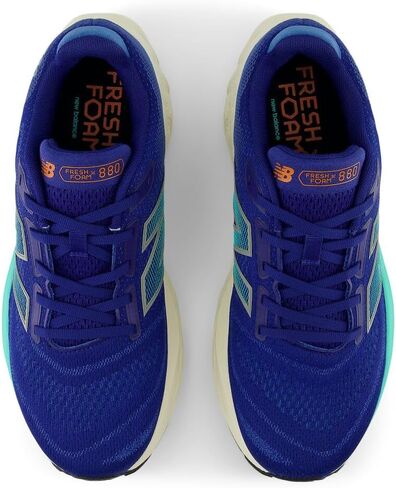 New Balance Men's M880A14 Running Shoe, Inkwell/Cyber Jade/Dark Silver Metallic, 9 Wide in Saudi Arabia