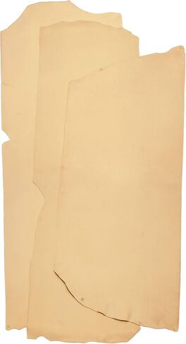 Realeather Veg Tan Double Counder Tooling Leather لصياغة ، 7-8 أوقية ، طبيعية in Kuwait