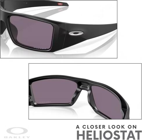 OAKLEY Heliostat OO9231 Rectangle Sunglasses for Men+ Bundle Accessory Leash Kit, Microfiber Pouch in Saudi Arabia