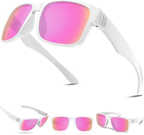 Rosemal Polarized Sunglasses for Women Men Sports Sunglasses Driving Cycling Running Fishing Hiking Golf UV400 TR90 in Saudi Arabia